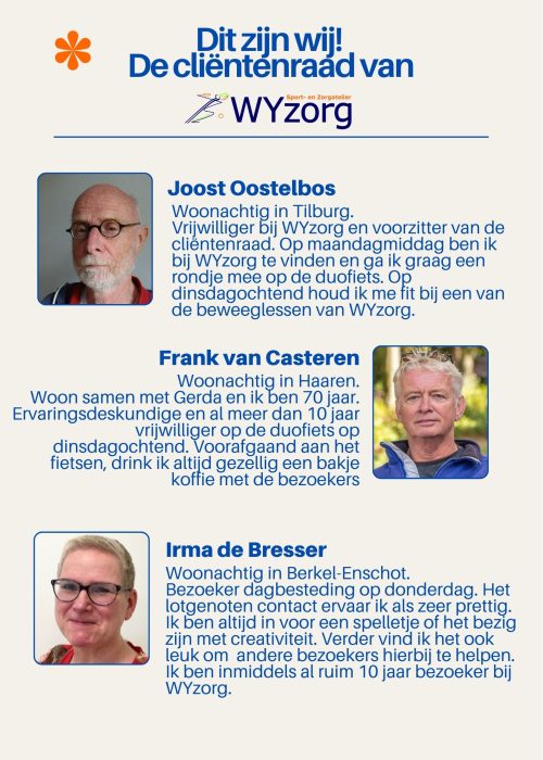 Cliëntenraad WYzorg pagina 1