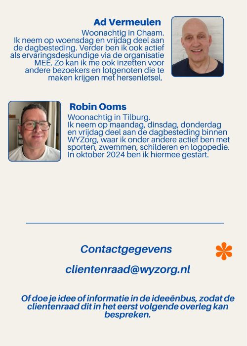Cliëntenraad WYzorg pagina 2